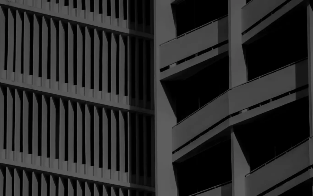 Modern building facades